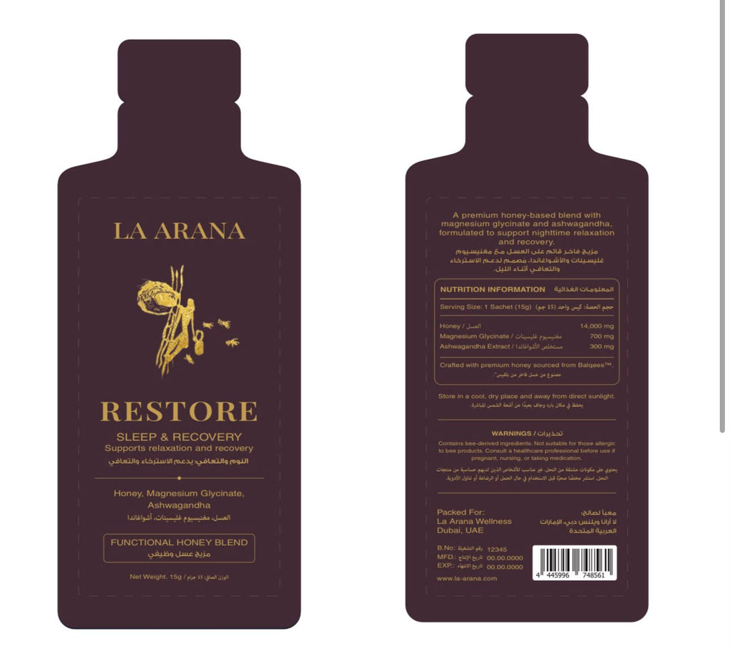 La Arana Restore – Sleep & Recovery